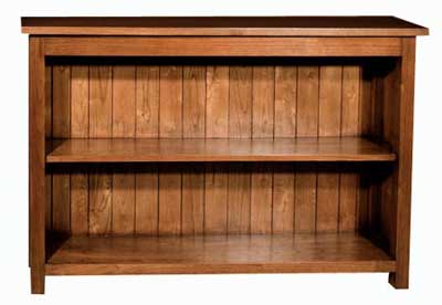 hampton Dark 34.5in x 54.5in Bookcase