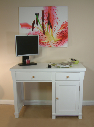 Single Pedestal Computer Desk