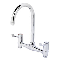 Commercial Lever Sink Bridge Mixer Tap