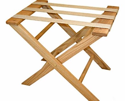 Oak Suitcase Luggage Rack or Suitcase