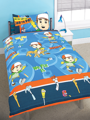 handy Manny Single Duvet Cover Set