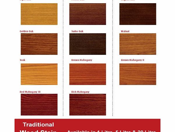 Hannants Teak Traditional Wood Stain 1 Litre