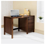 Hanoi Desk, Walnut veneer