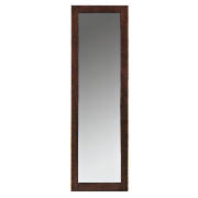 Hanoi Floor standing Mirror, Walnut effect