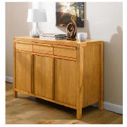 Hanoi sideboard, oak veneer