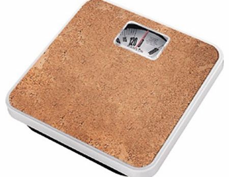 Cork Textured Mat Mechanical Bathroom Scales