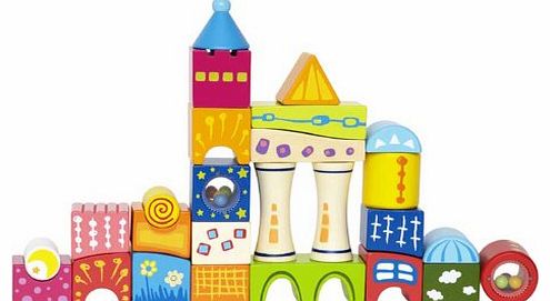 Hape International Hape HAP-E0418 Fantasia Blocks Castle