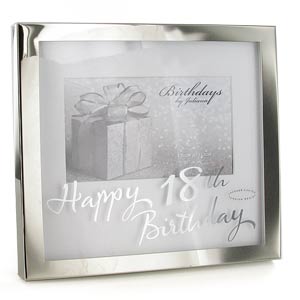 18th Birthday 6 x 4 Photo Frame