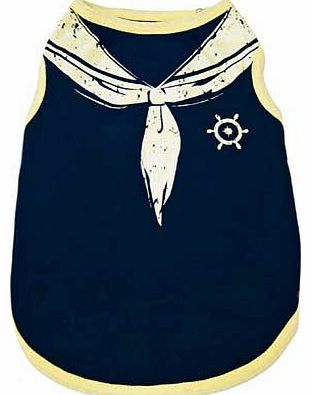 Dogs Blue Sailor Tank Top - Extra