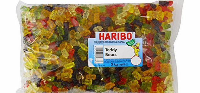 Haribo Teddy Bears Bulk Bag 3 Kg