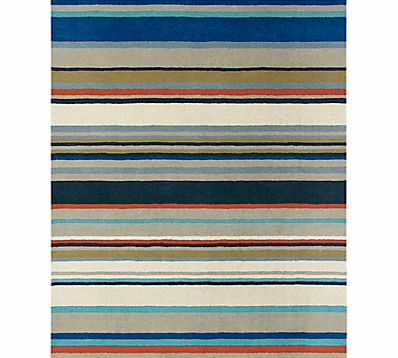 Harlequin Barcode Rug