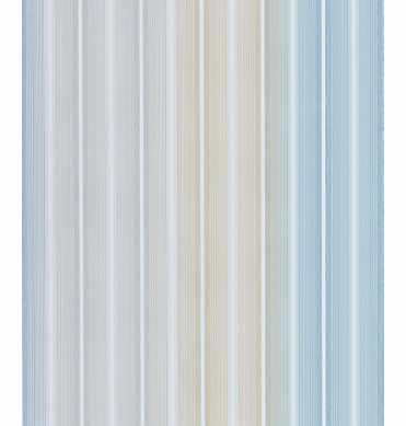 Jolie Stripe Wallpaper, Duck Egg 15318