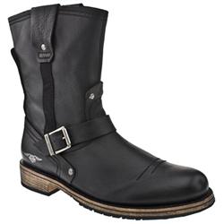 Harley Davidson Male Harley Davidson Bern Leather Upper Boots in Black