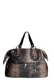 Snake Print Shoulder Bag