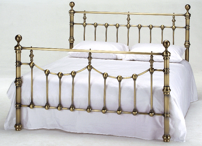 Edward 5ft Kingsize Brass Bedstead