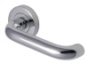 Chrome Lever Door Handles