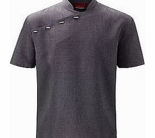 Mens Male Health / Spa / Beauty Tunic Sizes XS to XXXL (3XL, Black)