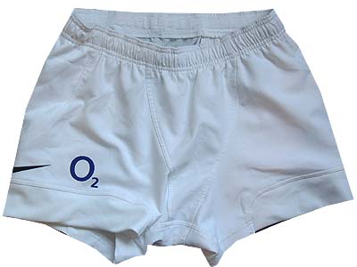 harry Ellis - England match worn shorts six nations - 2006