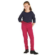 HARRY Hall Childs Brockley Jodhpurs Rasberry 22