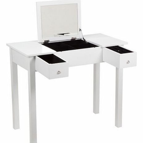 Hartleys Bedroom Dressing Table with Folding Vanity Mirror