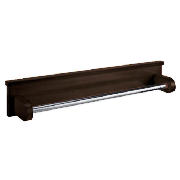 Harvard Towel Rail, Dark Wood