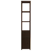 Harvard Tower Storage Unit, Dark Wood