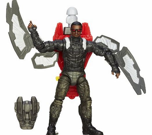 Hasbro Captain America 3.75-inch Marvel Super Soldier Gear Storm Falcon Figure