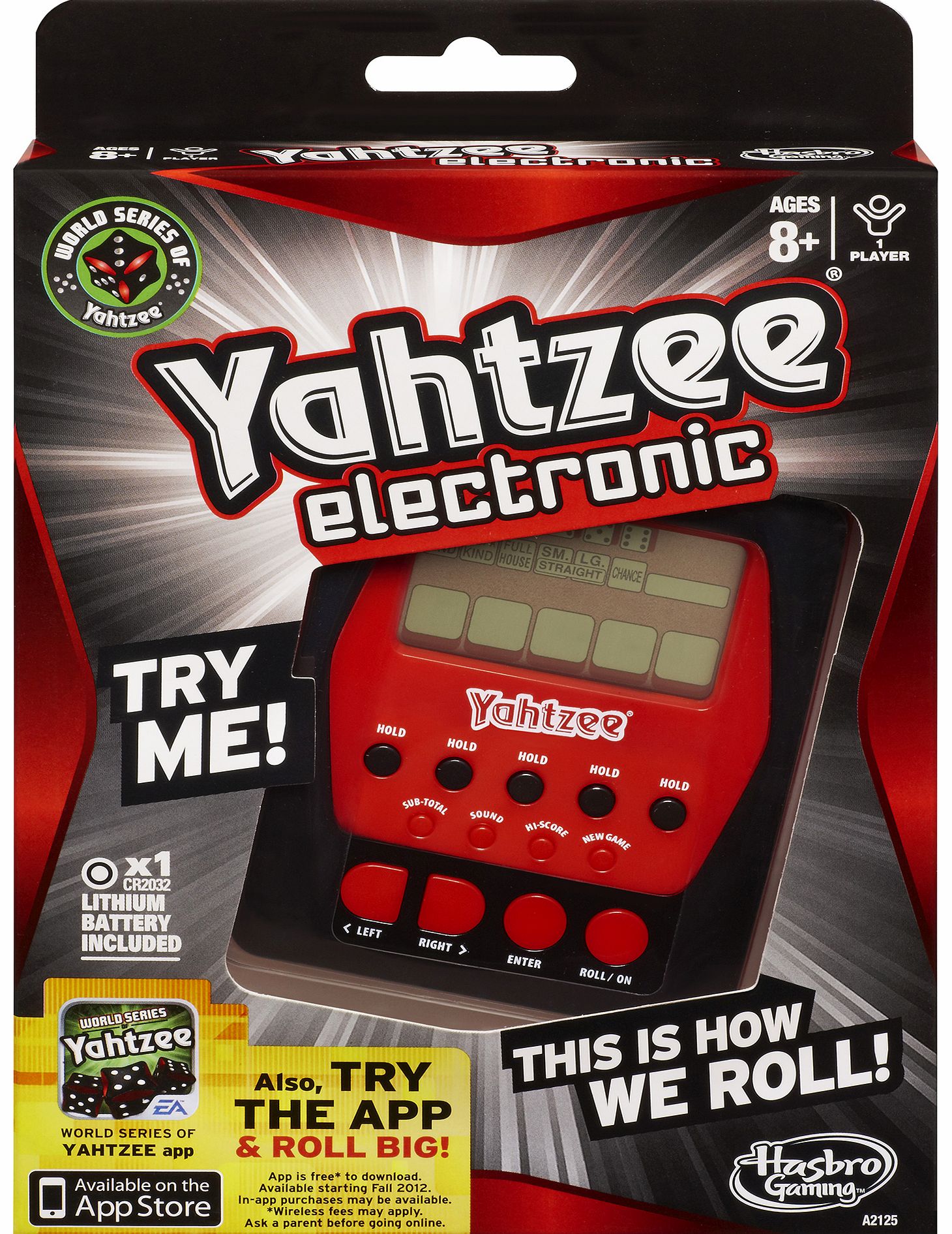 Electronic Hand Held Yahtzee