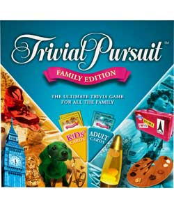 Trivial Pursuit Family Edition Board Game