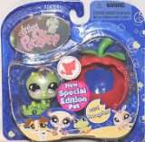 Littlest Pet Shop Special Edition Pet #829 Hungriest Caterpillar and Apple