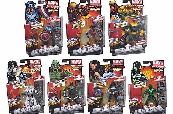 Marvel Comics 6`` Legends Unopened Case of 8 Action Figures Arnim Zola