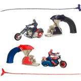 Hasbro Spiderman Trilogy Webworld Stunt Racer - Super Jump Stunt Cycle