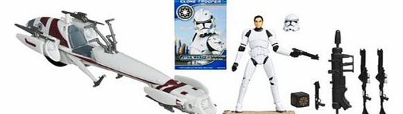 Hasbro Star Wars Class I - BARC SPEEDER Vehicle   CLONE TROOPER Action Figure 37745 3610480029216 (Heroes) by HASBRO