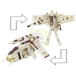 Hasbro Star Wars Transformers Republic Gunship