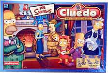 Hasbro The Simpsons Cluedo