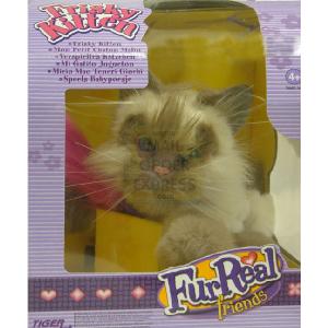 Tiger Fur Real Friends Frisky Kitten Cream Brown