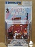 Hasbro UK ltd Star Wars 2009 Walmart comic packs - Machook, Keoulkeech and Kettch