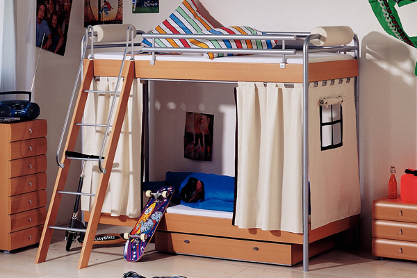 Hasena Modern Maxi Bunk Bed Single