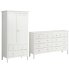 Double Wardrobe & 10-Drawer Chest Set