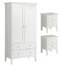 Double Wardrobe & 2 Bedside Chests Set