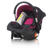 Capri Car Seat Pink & Black Group 0