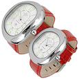 Haurex Red Ricurvo Stainless Steel Watch