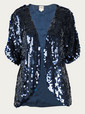 haute hippie knitwear blue