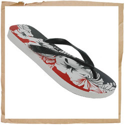 Alamoana Flip Flop Grey/Red