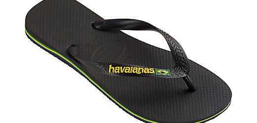 Havaianas Brasil Logo Flip Flops