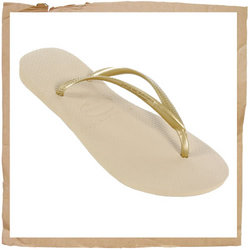 Havaianas Slim Flip Flop Gold