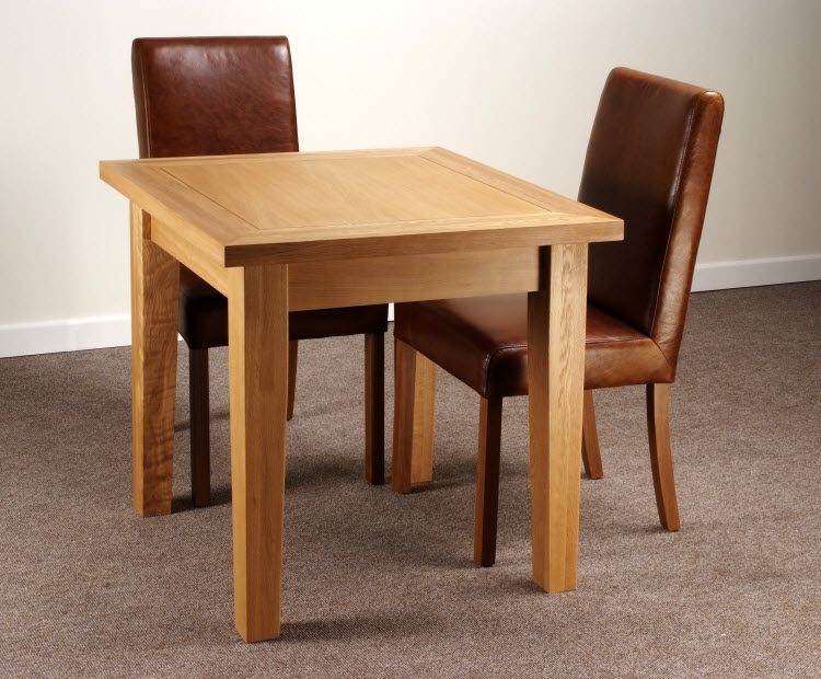 Oak Farmhouse Dining Table and 4 Madrid