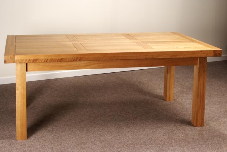 Oak Monastery Dining Table - 2000mm- Blonde