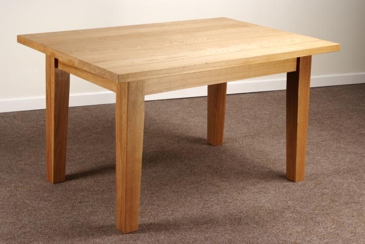 Oak Paris Fixed Top Dining Table -