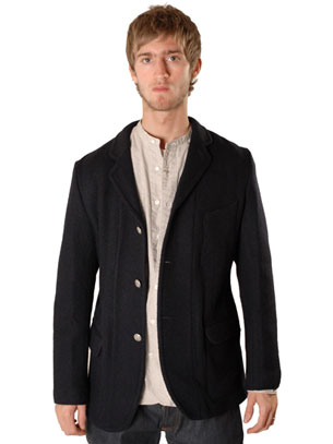 Grandad Collar Tailord Blazer